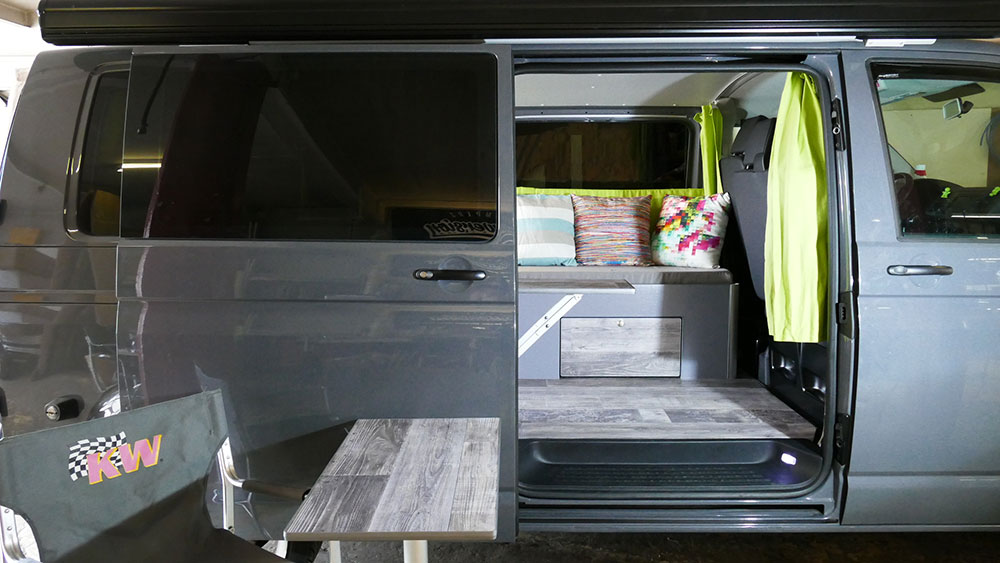 Van VW T6 L2H1 aménagé avec ensemble Bora-Bora